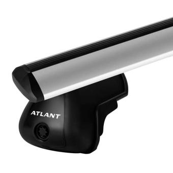 Багажник на крышу Атлант для VAUXHALL Astra 5-дв. универсал, 04-06 - с интегрированным рейлингом дуги алюминиевые Крыло