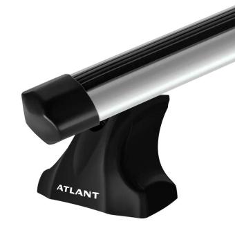 Багажник на крышу Атлант для TOYOTA Voxy (mk2) (5-дв. MPV) 07-13 (Гладкая крыша) дуги алюминиевые аэро эконом