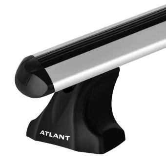 Багажник на крышу Атлант для TOYOTA Verso 2009-2018 (без рейл.) (Гладкая крыша) дуги алюминиевые аэро