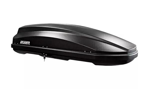 Багажный бокс на крышу автомобиля Атлант Breeze L черный карбон 24516