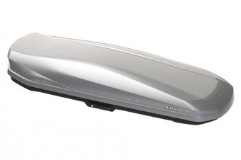 Багажный бокс на крышу автомобиля Lux IRBIS 206 серебристый глянец