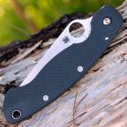 Складной нож Spyderco Military, G-10 Handle, Plain, CPM-S90V-3