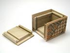 Японская коробка с секретом (Japan Puzzle Box) Yosegi 60x50X40мм, 5 шагов (полностью разборная)-2