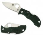 Spyderco Manbug, British Racing Green, 189-ZDP Steel, Plain-1