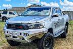 Алюминиевый силовой бампер Toyota Hilux Revo (2015+)-2