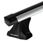 Багажник на крышу Атлант для VOLKSWAGEN Golf VII хэтчбек 2012-2020 (Гладкая крыша) дуги алюминиевые аэро эконом-1