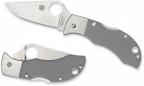 Spyderco Manbug, Gray G10, VG-10 Steel, Plain-1