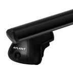 Багажник на крышу Атлант для VAUXHALL Astra 5-дв. универсал, 04-06 - с интегрированным рейлингом дуги алюминиевые Крыло усиленные-1