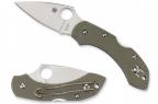 Spyderco Dragonfly, Foliage green G-10 handles, VG-10 Steel, Plain-1