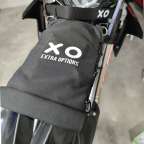 Сумка для инструмента eXtra Options на крыло мотоцикла серая XO-0024-4-2