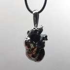 Кастомный кулон из серебра Crazy Silver Сердце 012-036-1