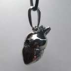 Кастомный кулон из серебра Crazy Silver Сердце 012-036-2