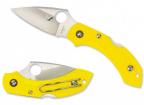 Spyderco Dragonfly 2, Yellow FRN handle, H1 Steel, Plain-1