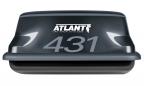 Багажный бокс на крышу автомобиля Атлант Sport 431 темно-серый 8548-5