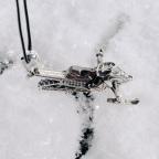 Кастомный кулон из серебра Crazy Silver Снегоход 019-014-5