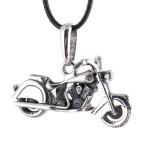 Кастомный кулон из серебра Crazy Silver Мотоцикл Indian chief-B 019-001-1