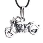 Кастомный кулон из серебра Crazy Silver Мотоцикл Indian chief-B 019-001-2
