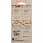 TitanStraps Крепежная стропа 51см черный TITAN INDUSTRIAL STRAP TSI-0120-BLK-8