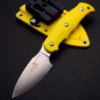 Туристический нож G.Sakai, Camper En Fixed / ZDP-189, Yellow FRN-1