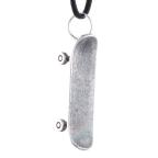 Кастомный кулон из серебра Crazy Silver Скейт 010-001-2