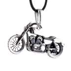 Кастомный кулон из серебра Crazy Silver Мотоцикл Harley Davidson Sportster 019-002-1