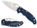 Spyderco Manix 2, Blue FRN Handle, CPM-S110V, Plain-1