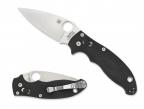 Spyderco Manix 2, Black G-10 Handle, CPM-S30V, Plain-1