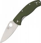 Складной нож Spyderco Tenacious, Green G10 Handle, Plain-1