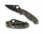 Складной нож Spyderco Para 3, G-10 Handle Digital Camo, CPM-S30V, Black Blade, Plain-1