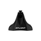 Багажник на крышу Атлант для AUDI A1 5-дв. хэтчбек, 10- 2018 (Гладкая крыша) дуги алюминиевые Крыло черные-2