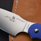 Туристический нож G.Sakai, Camper En Fixed / ZDP-189, Blue G-10-7