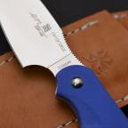 Туристический нож G.Sakai, Camper En Fixed / ZDP-189, Blue G-10-8