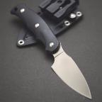 Туристический нож G.Sakai, Camper En Fixed / ZDP-189, Black FRN-7