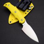 Туристический нож G.Sakai, Camper En Fixed / ZDP-189, Yellow FRN-6