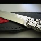 Туристический нож G.Sakai, Sakura 2 Fixed / VG-10, karin-kobu-2