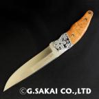 Туристический нож G.Sakai, Sakura 2 Fixed / VG-10, karin-kobu-4