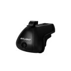 Багажник на крышу Атлант для MAZDA MPV 5-дв. минивэн 97-99, 00-03, с обычным рейлингом дуги алюминиевые Крыло черные-5