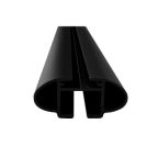 Багажник на крышу Атлант для CHEVROLET Spark (M300) 2010-2016 гг, хэтчбек (Гладкая крыша) дуги алюминиевые аэро черные-3